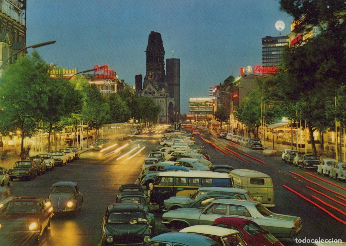 Postais: Germany Berlin Kurf&uuml;rstendamm Street View With Kaiser Wilhelm Unposted *YAX128