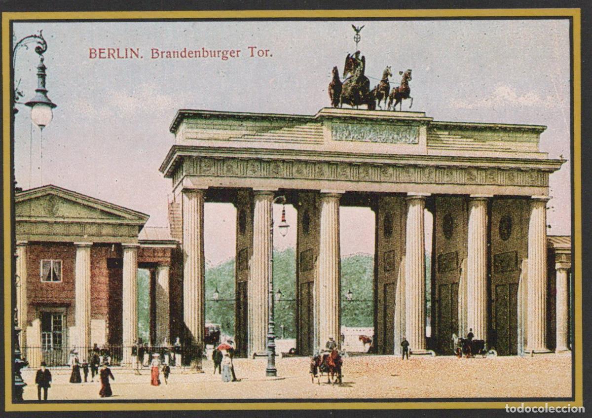 Postais: Germany Berlin Brandenburg Gate Historic Architecture Horse Unposted *YAX132