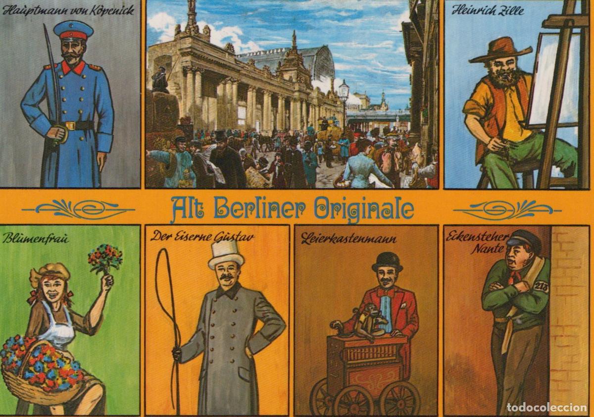 Postais: Germany Berlin Alt Berliner Originale Historical Figures and Unposted *YAX134