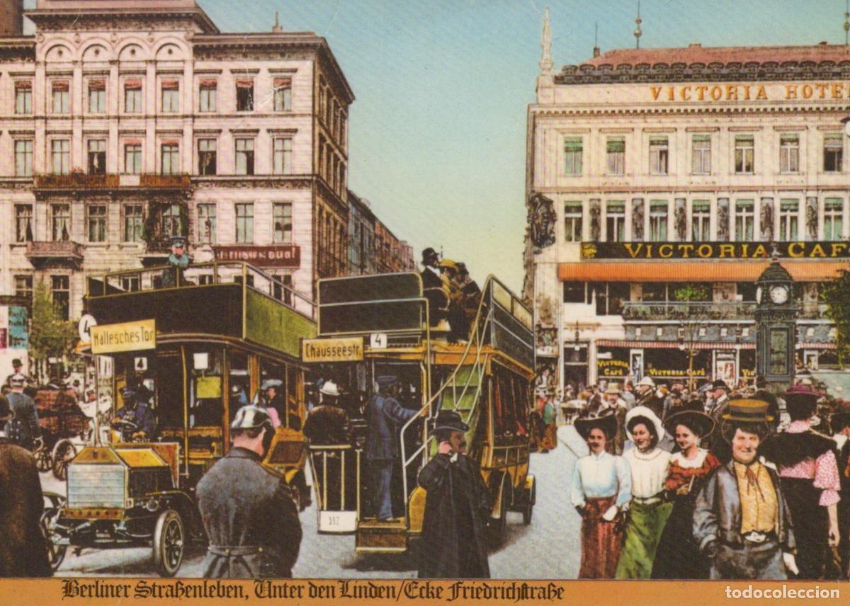 Cartoline: Germany Berlin Street Life Unter den Linden Ecke Unposted *YAX123