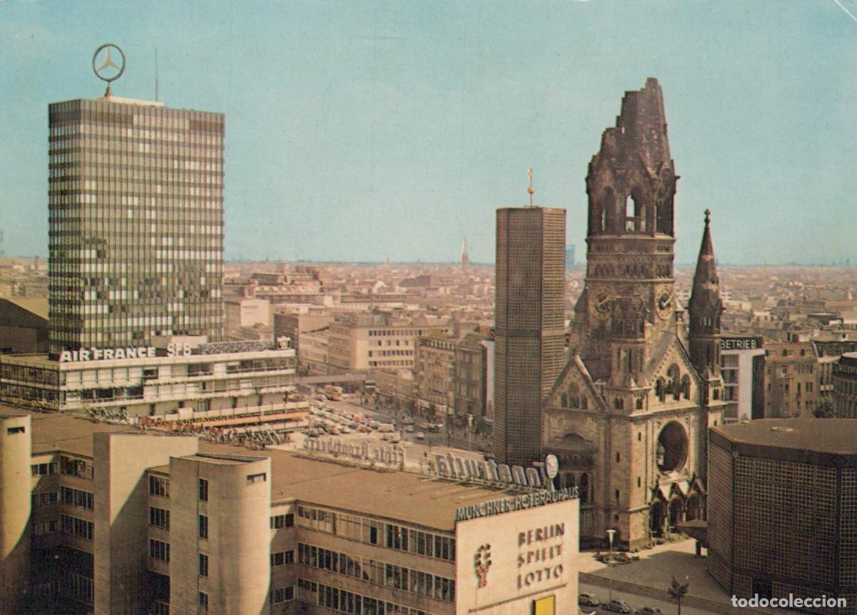 Cartoline: Germany Berlin Europa Center and Kaiser Wilhelm Ged&auml;chtniskirche *YAX148