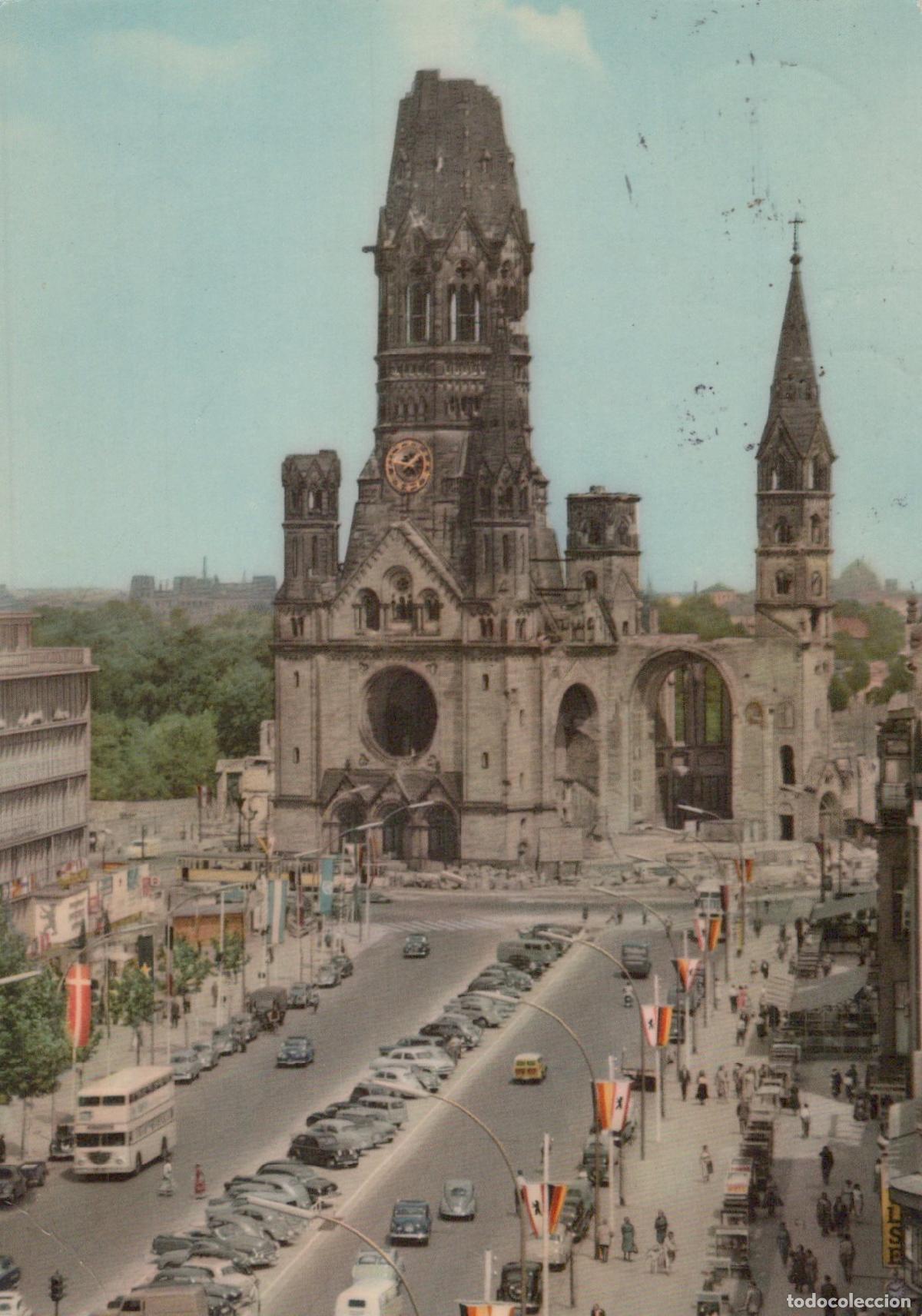 Cartes Postales: Germany Berlin Kaiser Wilhelm Memorial Church Ruins Breitscheidplatz *YAX756