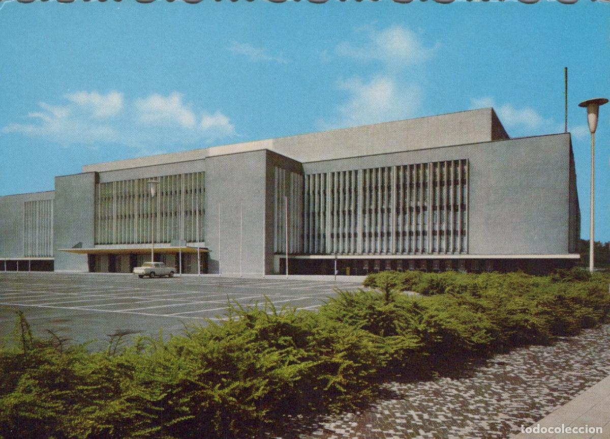 Cartoline: Germany Berlin Deutschlandhalle Modern Architecture Building Unposted *YAX515