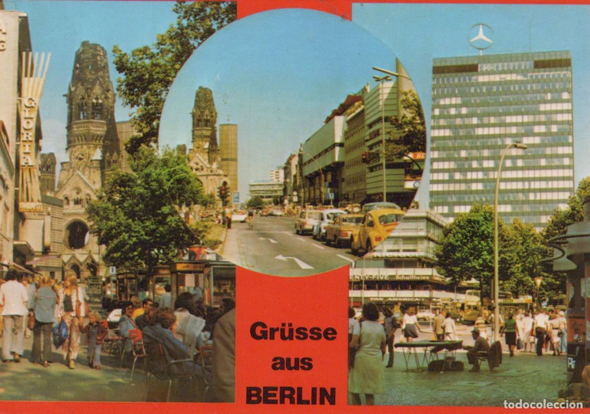 Postkarten: Germany Berlin Cityscape With Kaiser Wilhelm Memorial Church and Europa *YAX170