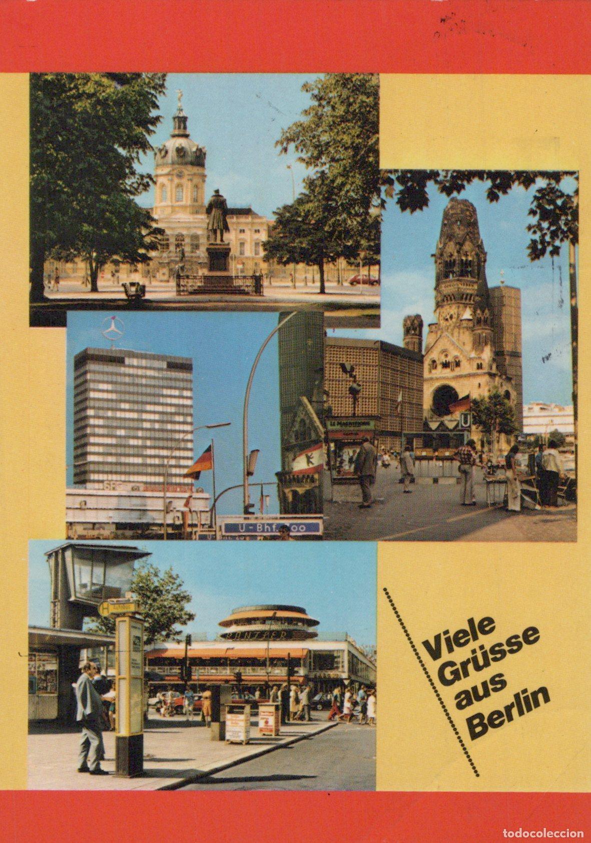 Cartes Postales: Germany Berlin Collage Charlottenburg Palace Kaiser Wilhelm Memorial *YAX776