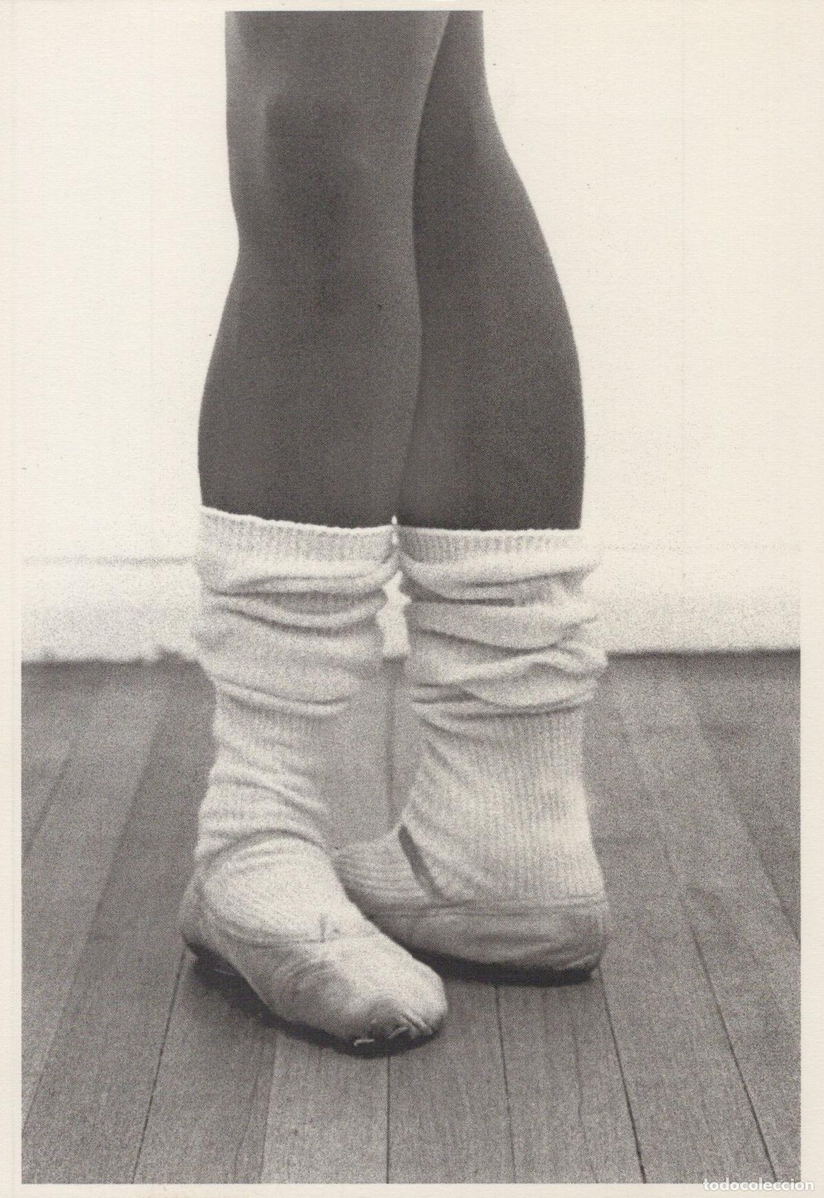 Cartes Postales: Netherlands Amsterdam Dancer S Legs in White Socks and Ballet Unposted *YAX810