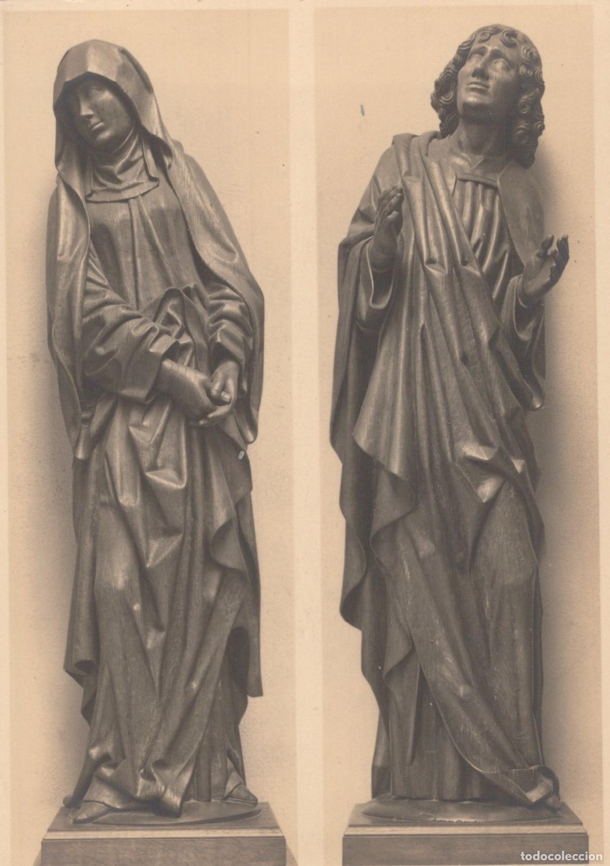 Cartoline: Germany Nuremberg German Museum Maria and Johannes Wood Unposted *YAX812