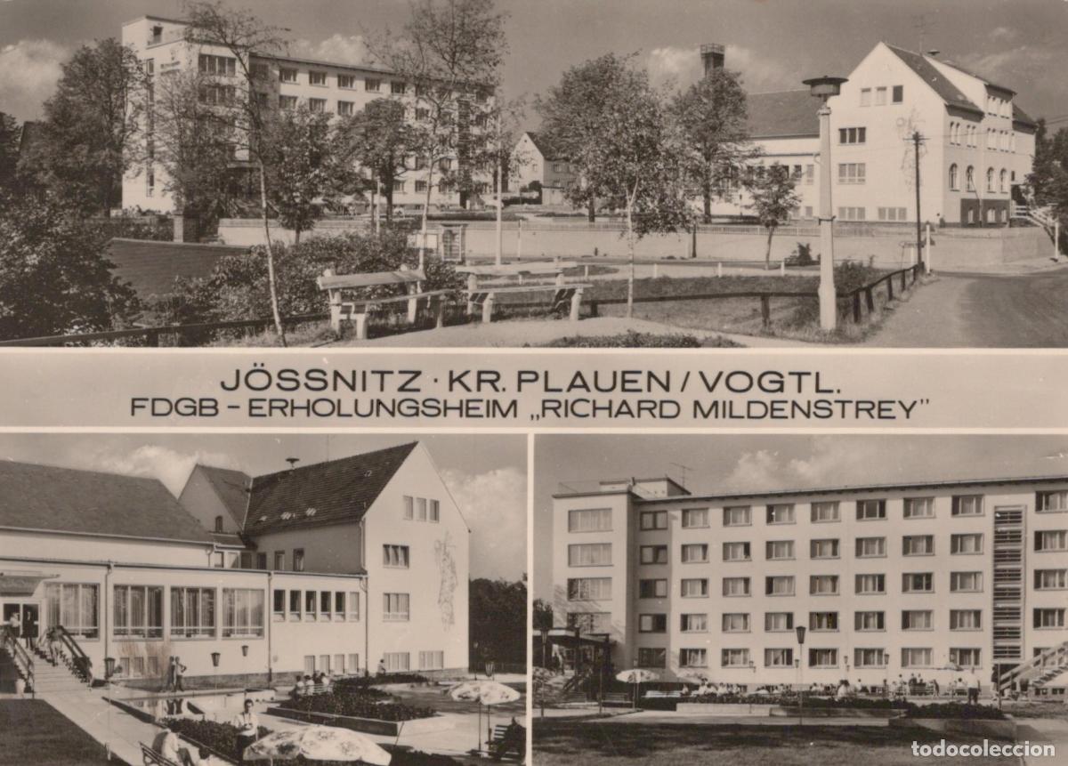 Cartoline: Germany J&ouml;ssnitz Fdgb Richard Mildenstrey Holiday Home Buildings *YAX827