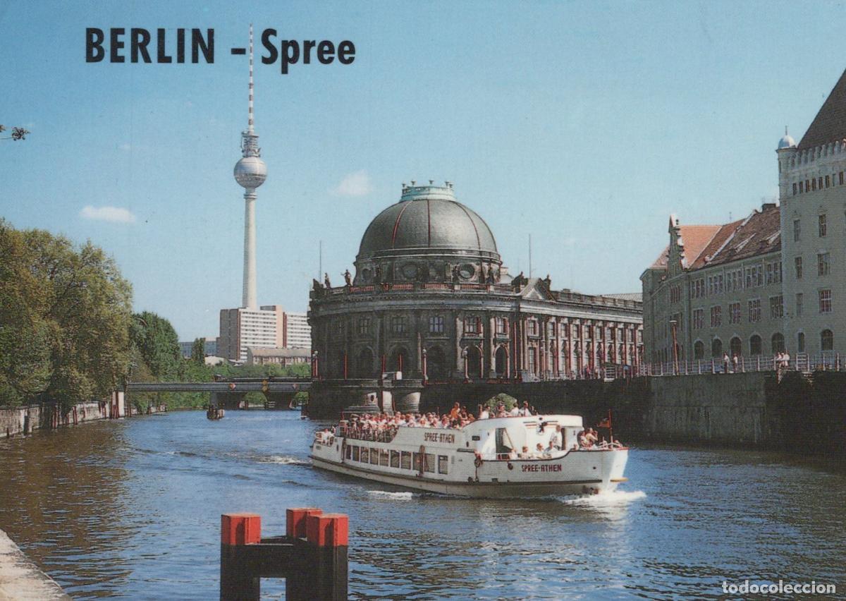 Cartoline: Germany Berlin Spree River With Museum Island and TV Tower *YAX165