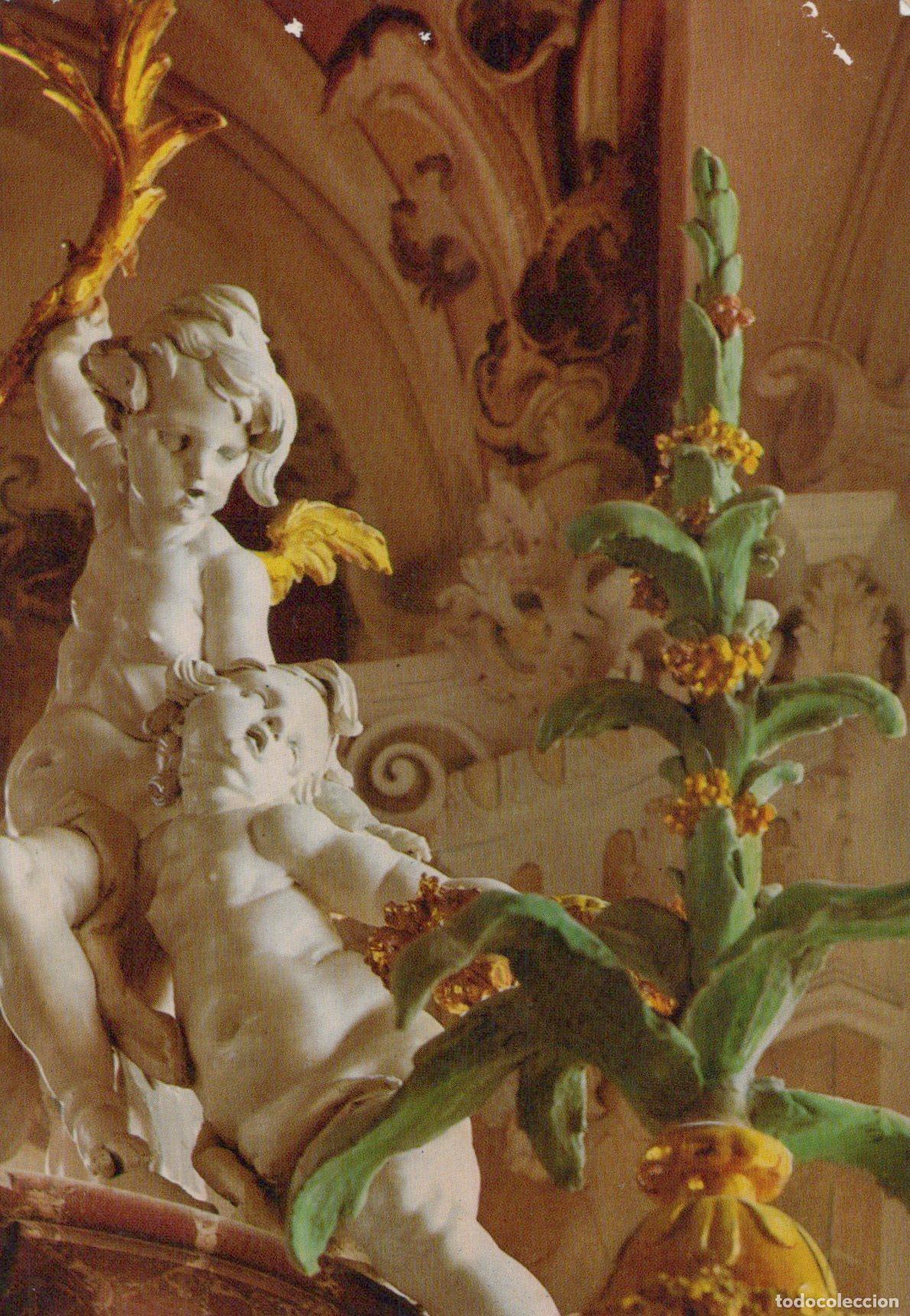 Cartoline: Germany Birnau Klosterkirche Putten am Hochaltar Baroque Cherubs *YAX905