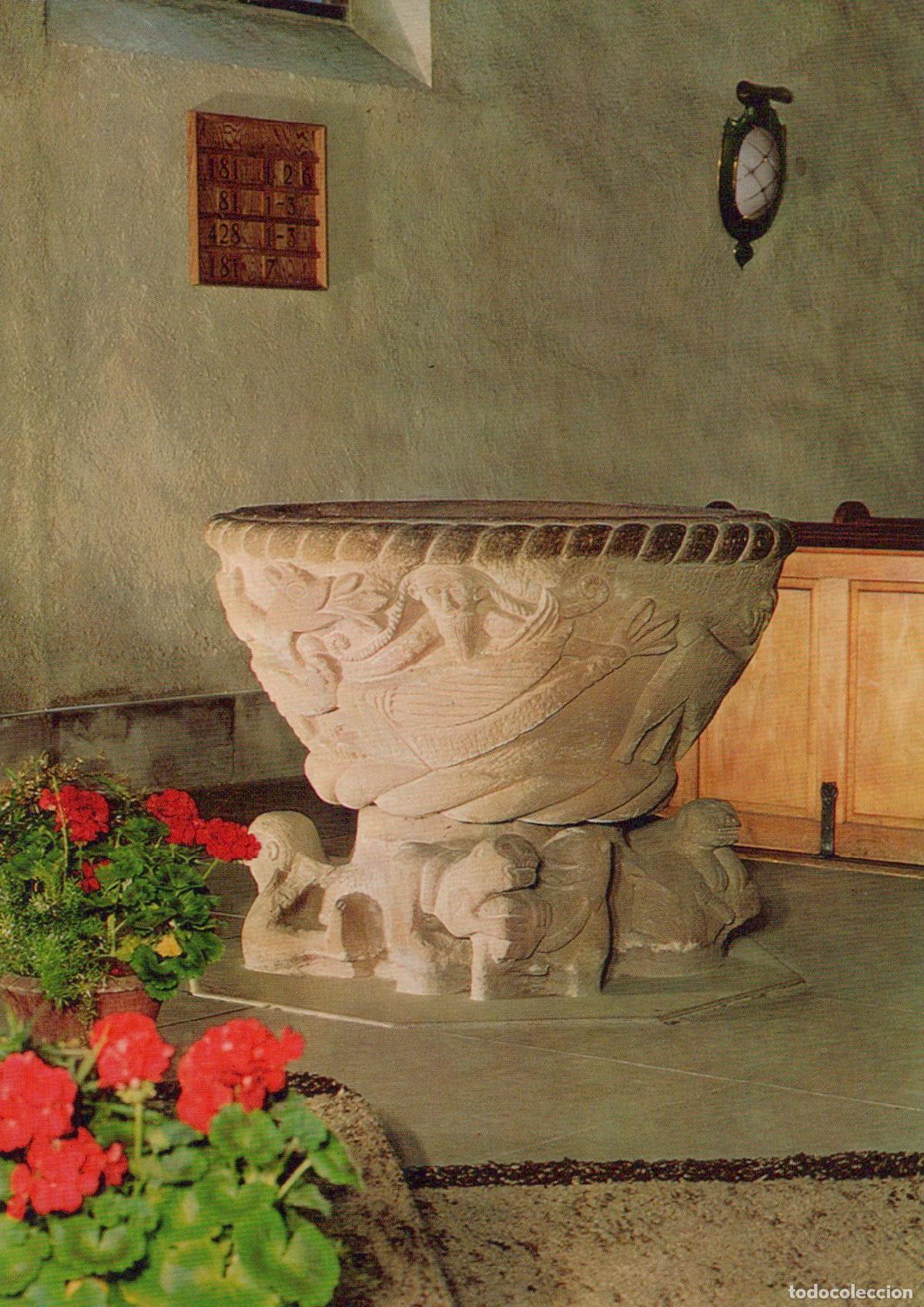 Postcards: Germany Freudenstadt Romanesque Baptismal Font in City Church Unposted *YAX909