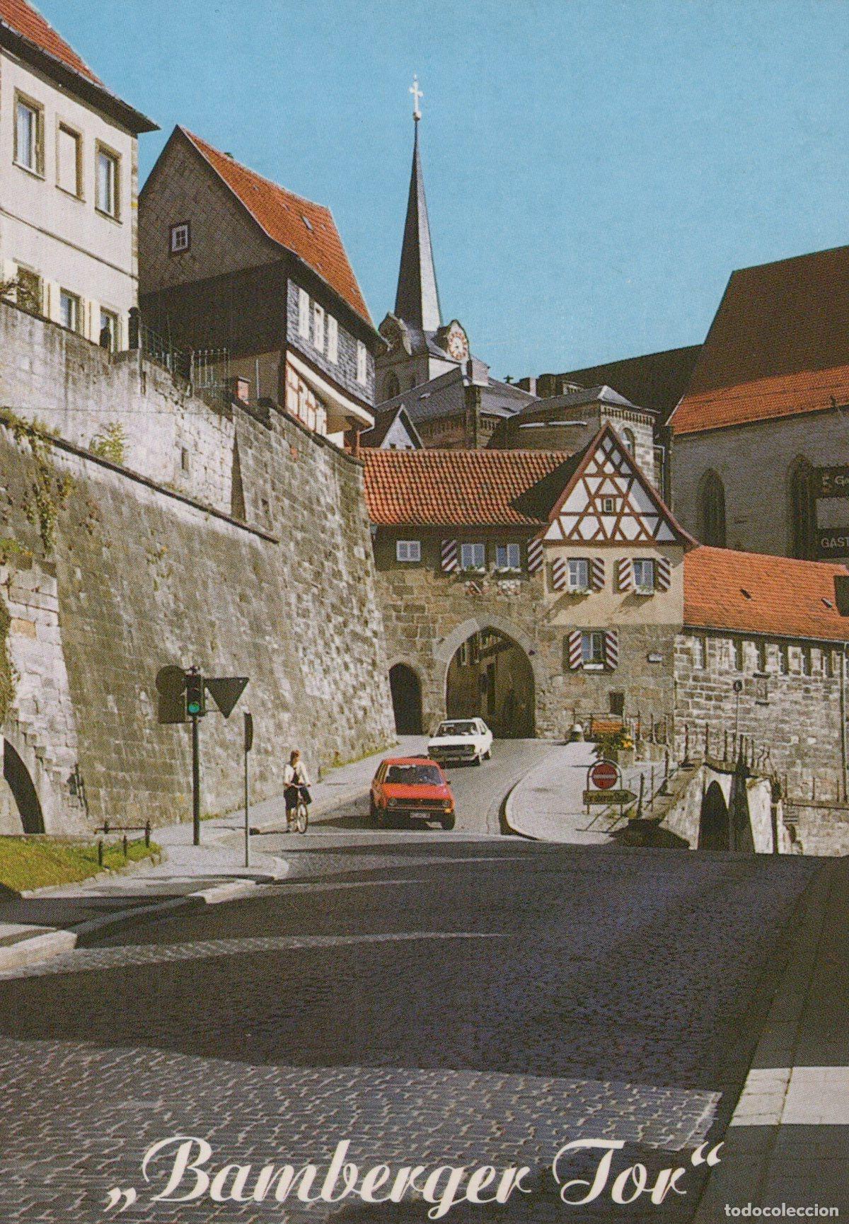 Postais: Germany Kronach Bamberger Tor Historic City Gate Medieval Unposted *YAX915