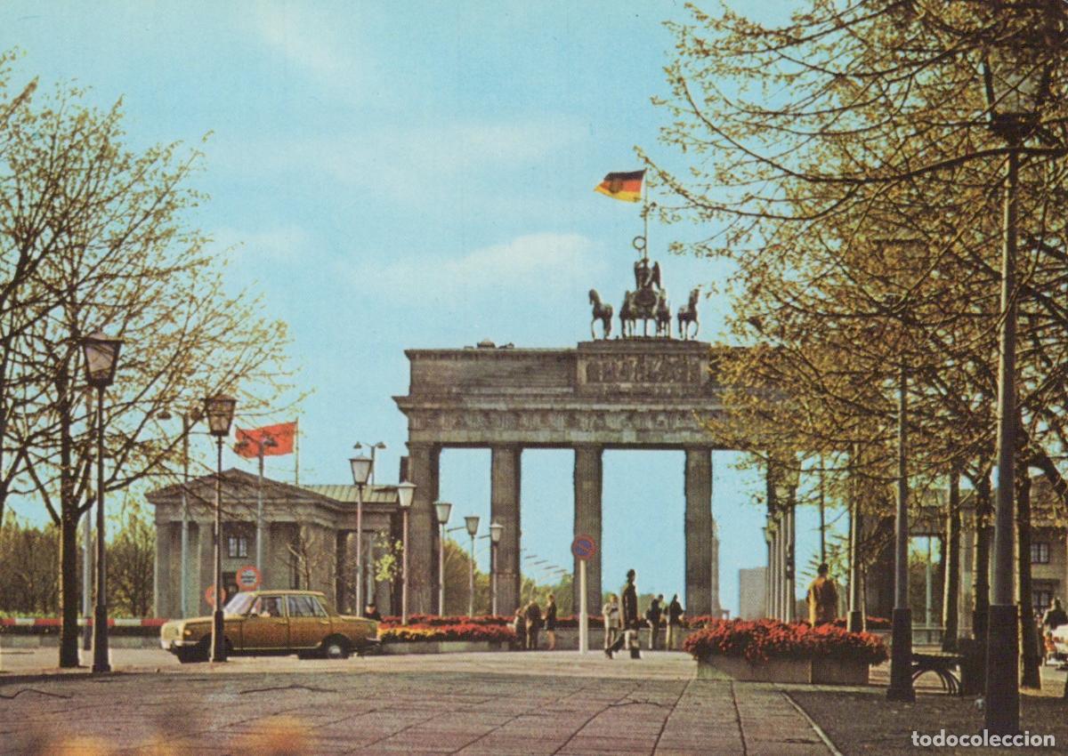 Postais: Germany Berlin Brandenburg Gate Capital of Gdr East 1970s Unposted *YAX218