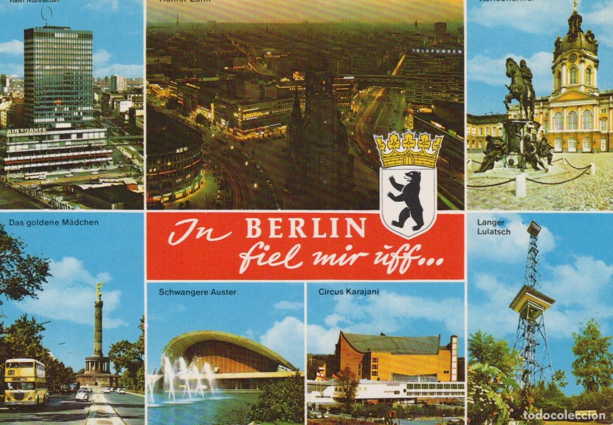 Postais: Germany Berlin Multi View Cityscape Architecture Landmarks *YAX171