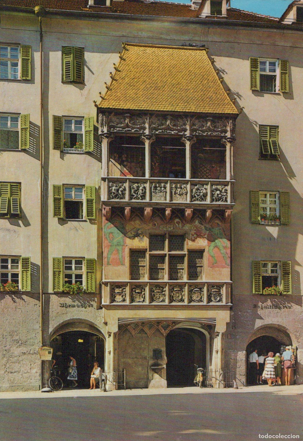 Postais: Austria Innsbruck Goldenes Dachl Golden Roof Historic Building Unposted *YAX947