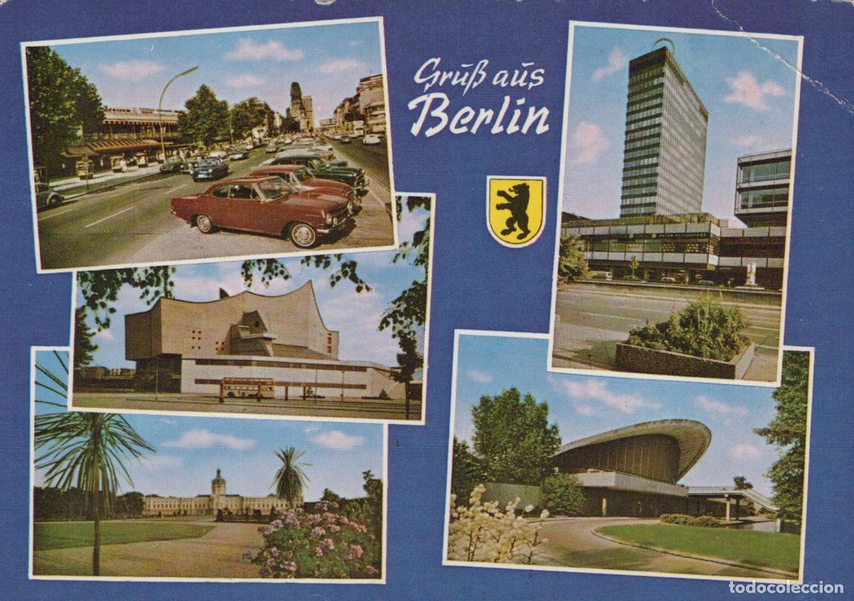 Postais: Germany Berlin Gruss aus Kurfurstendamm Europa Center Unposted *YAX236