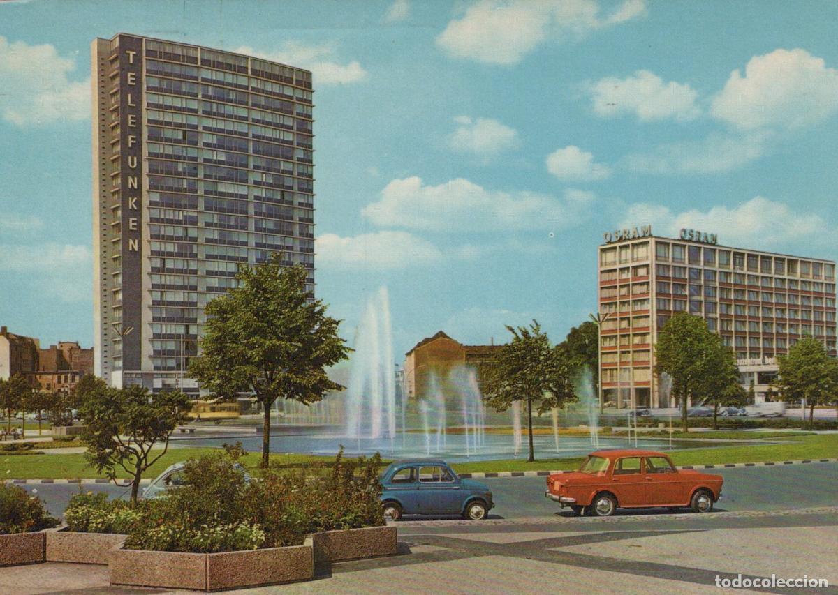 Cartoline: Germany Berlin Ernst Reuter Platz Telefunken and Osram Buildings With *YAX248
