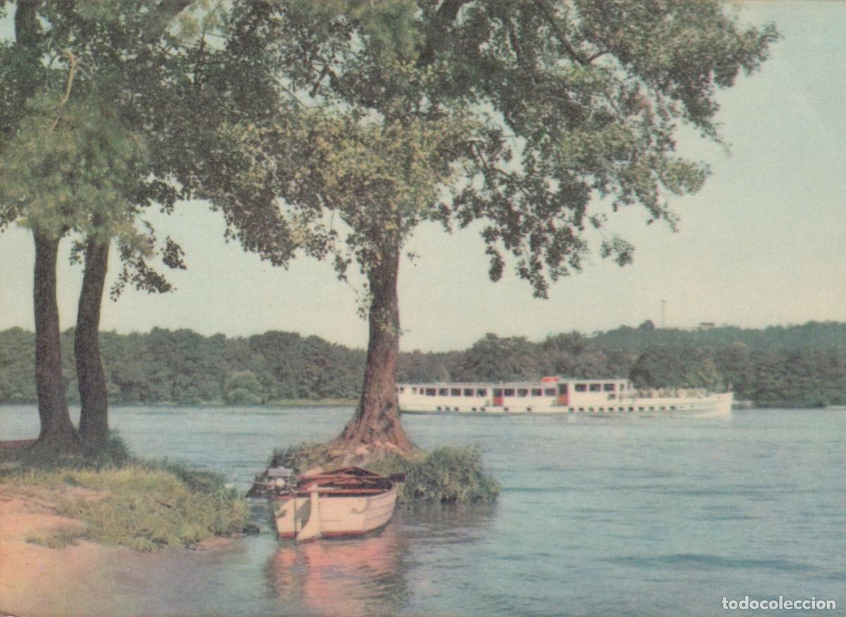 Postais: Germany Berlin Capital of the Gdr White Fleet Looking Towards the M&uuml;ggel *YAX250