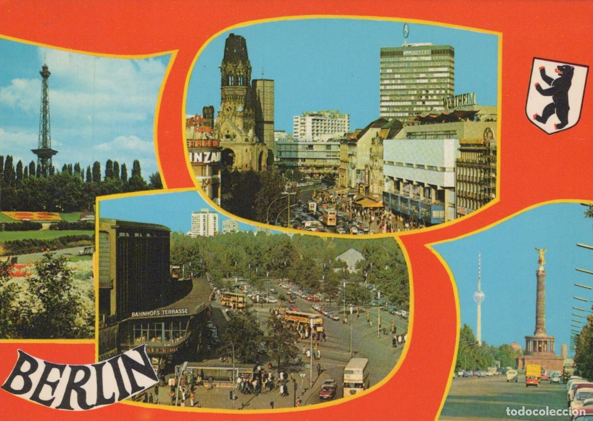 Cartes Postales: Germany Berlin City Views Collage With Kaiser Wilhelm Memorial Church *YAX185