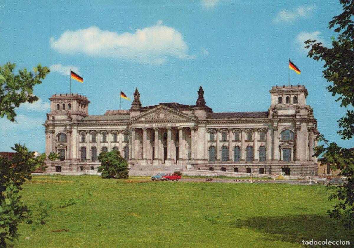 Postcards: Germany Berlin Reichstag Building German Parliament Architecture 1971 *YAX260