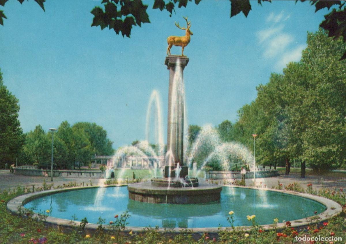 Cartes Postales: Germany Berlin Sch&ouml;neberg Golden Stag Fountain Park Unposted *YAX189