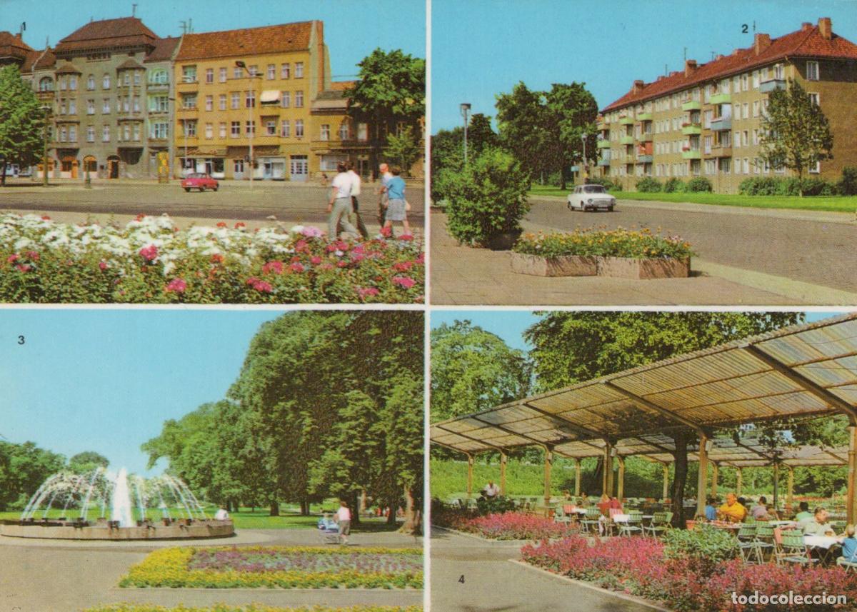 Postcards: Germany Berlin Pankow Johannes R Becher Stra&szlig;e Ossietzky Stra&szlig;e *YAX266