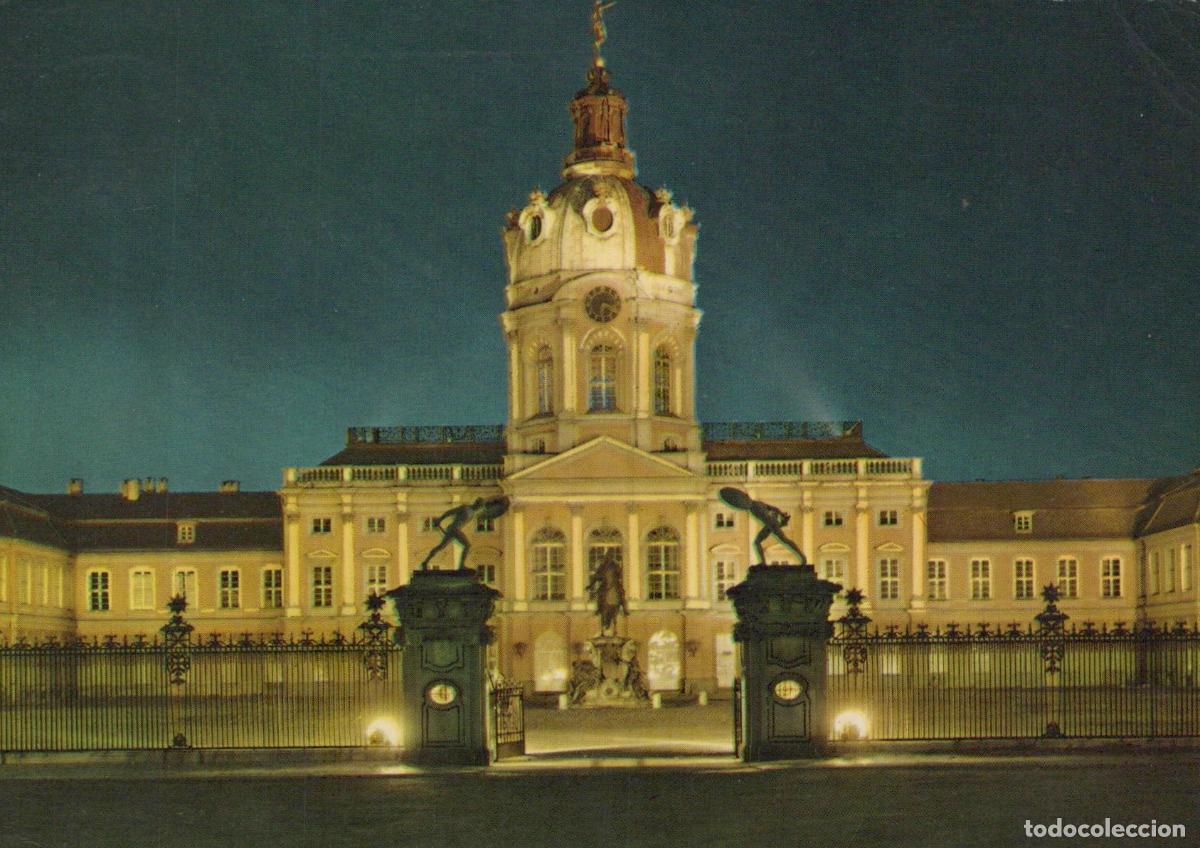 Postales: Germany Berlin Charlottenburg Palace At Night Architecture *YAX290