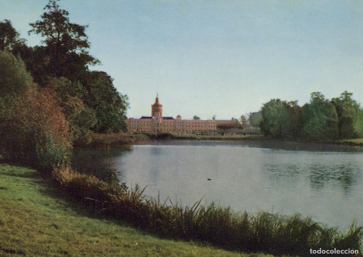 Cartes Postales: Germany Berlin Charlottenburg Palace View Across Lake Architecture *YAX294
