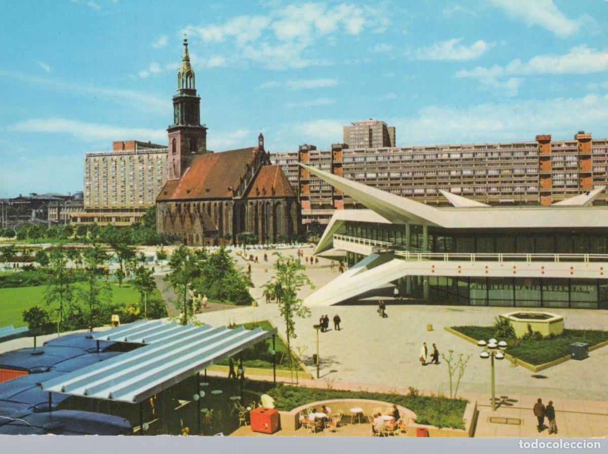 Cartes Postales: Germany Berlin Marienkirche and TV Tower Complex German Unposted *YAX298