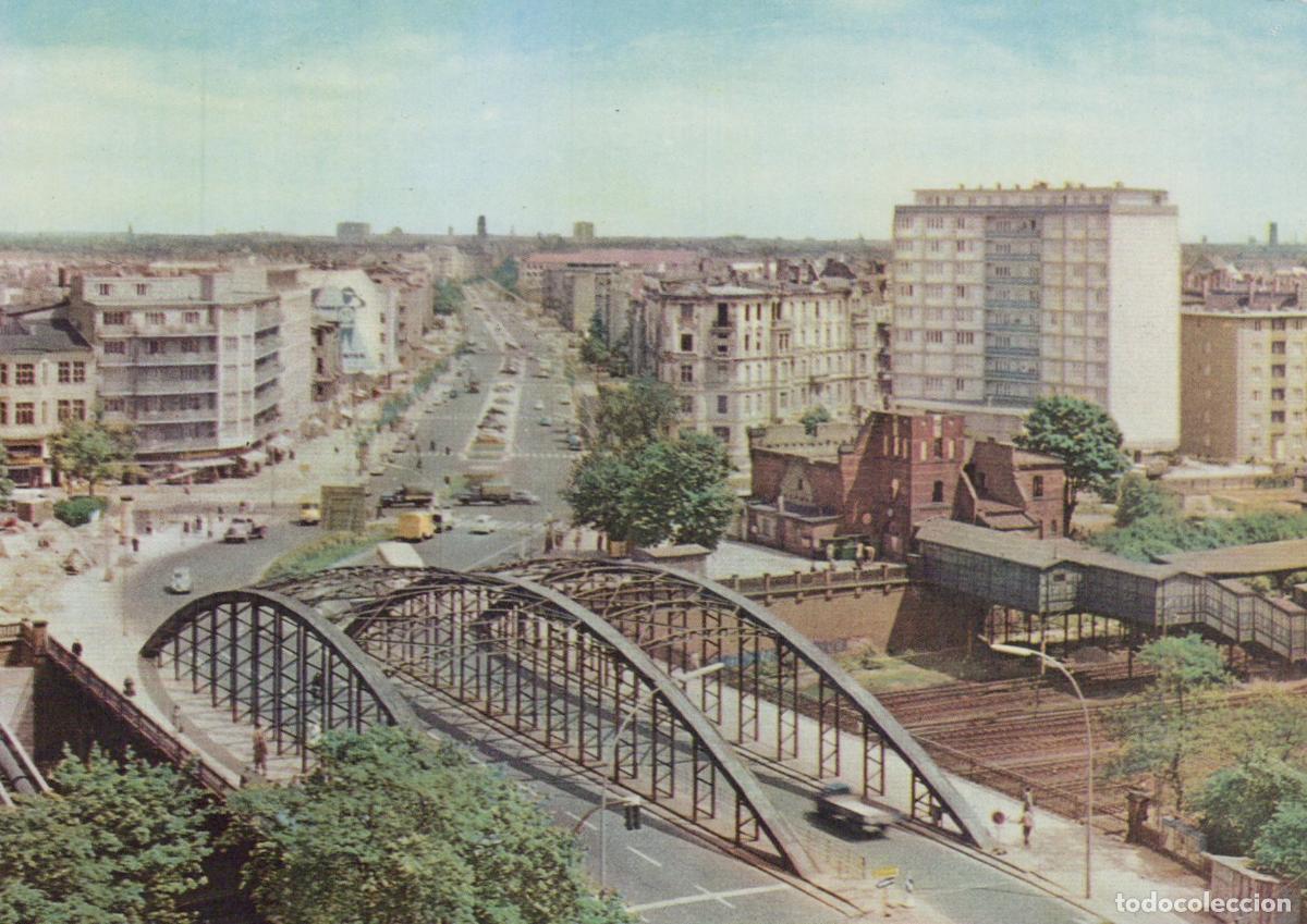 Cartes Postales: Germany Berlin Halensee Kurf&uuml;rstendamm Bridge Cityscape Street Unposted *YAX308