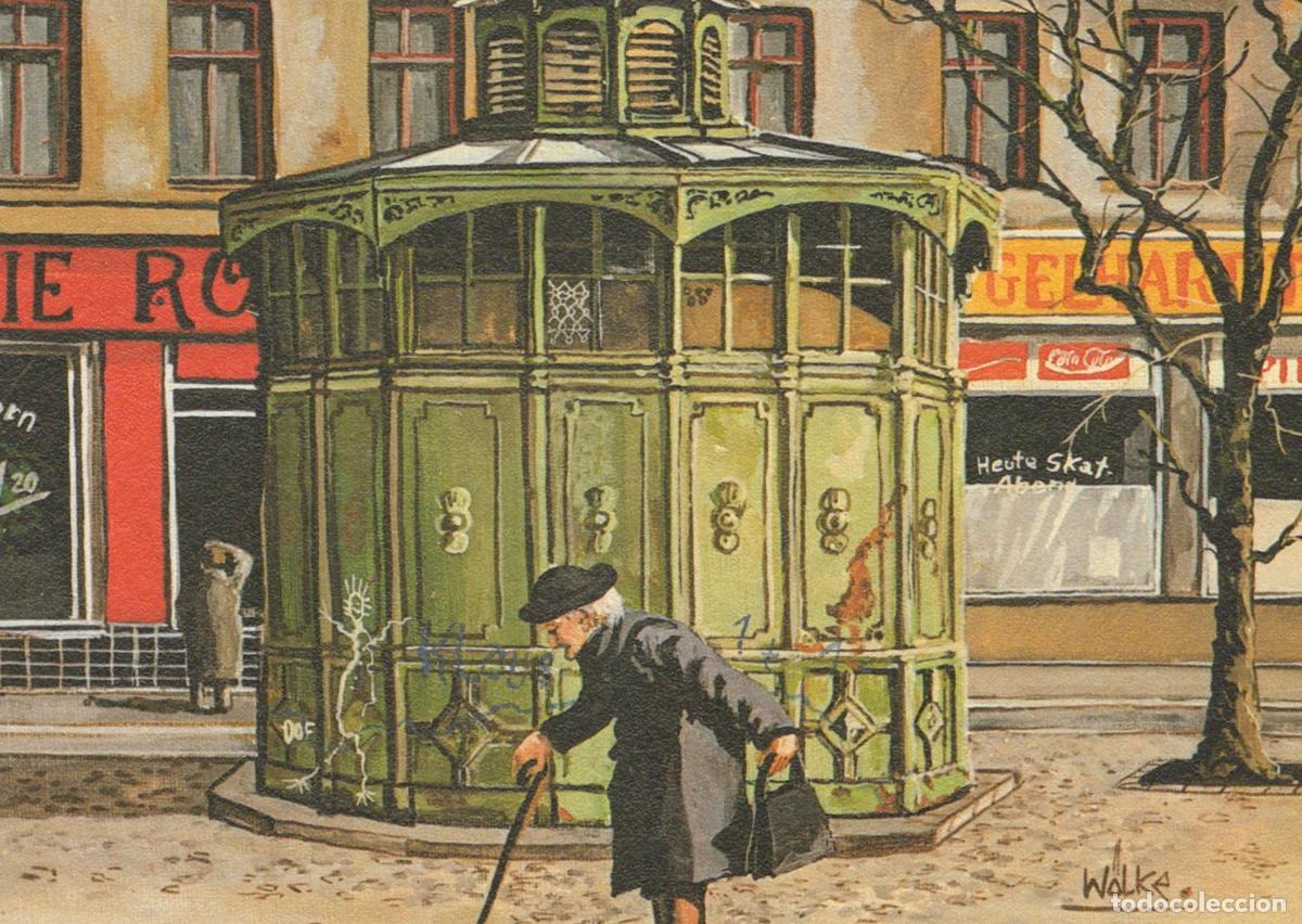 Cartes Postales: Germany Berlin Kreuzberg Heinrichplatz Cafe Achteck Old Man Unposted *YAX322