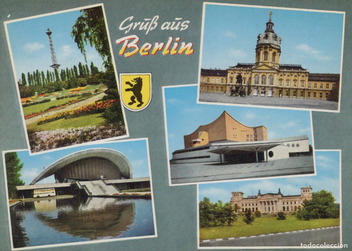 Cartes Postales: Germany Berlin Collage Funkturm Kongresshalle Charlottenburger Unposted *YAX227