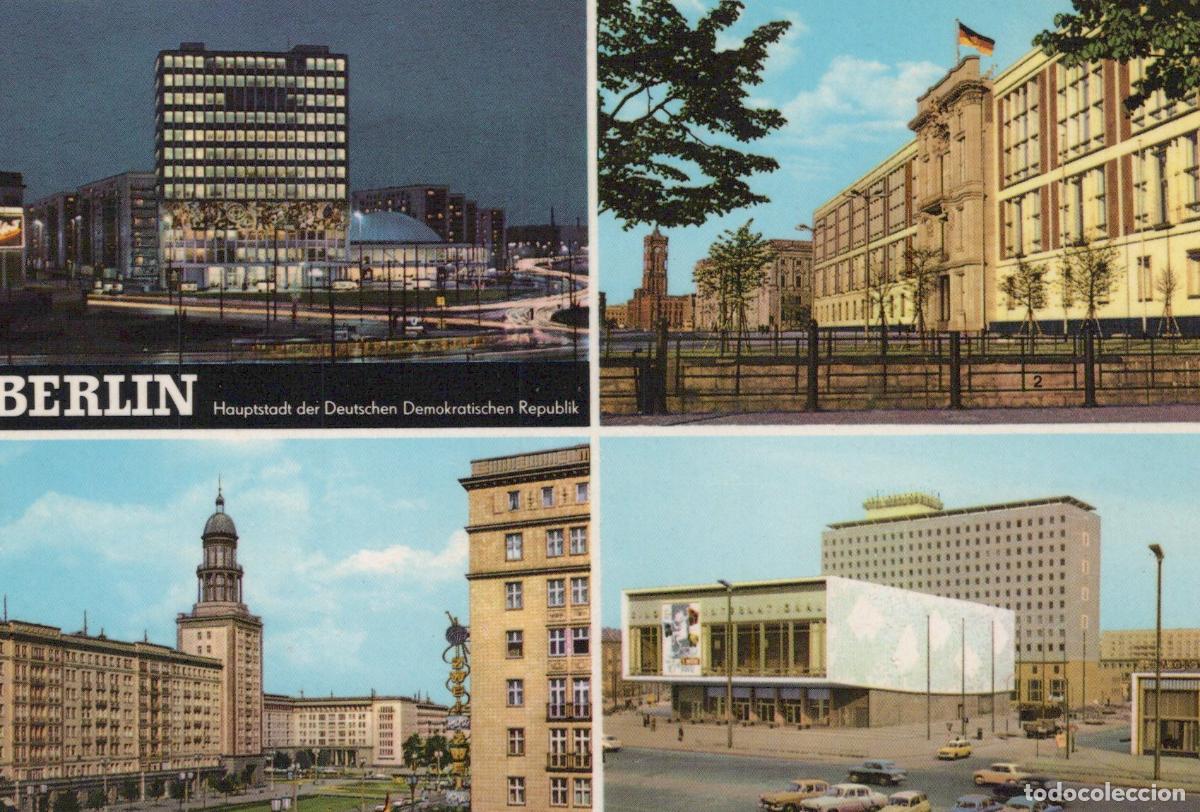 Postales: Germany Berlin Ddr Capital City Views Alexanderplatz Unposted *YAX344