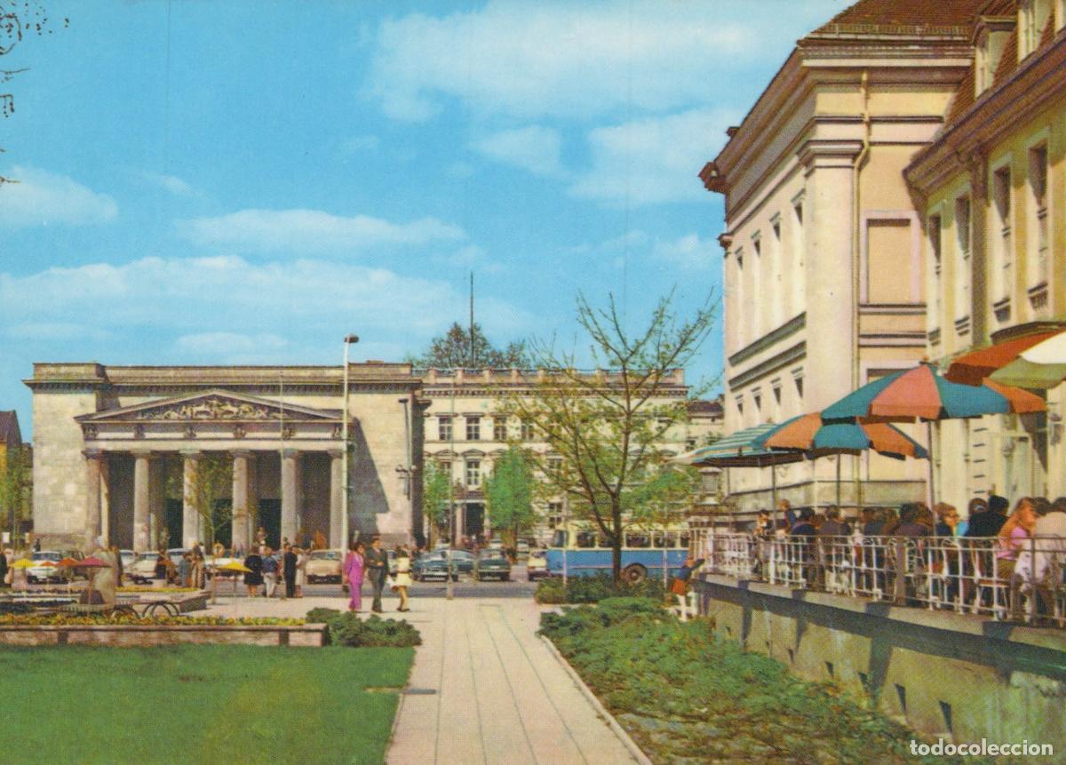 Postcards: Germany Berlin View From Opera Cafe To Monument Ddr 1970s *YAX243