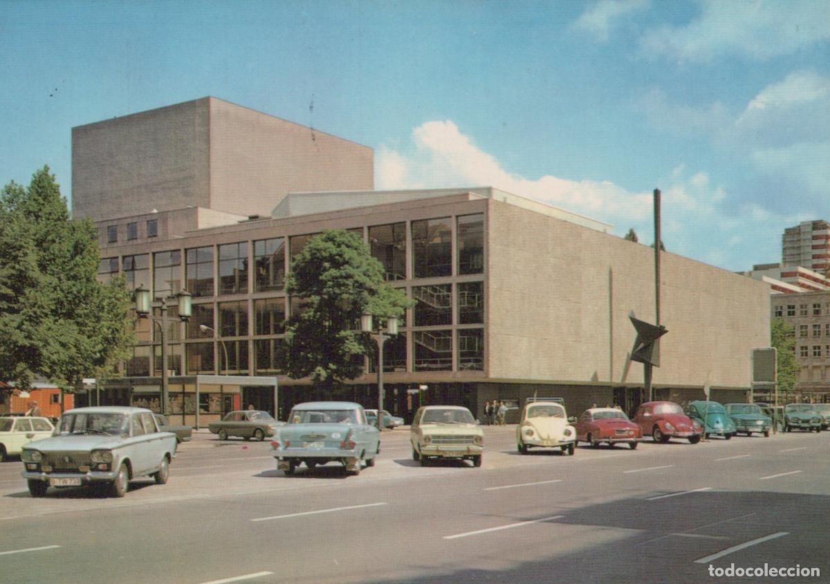 Postais: Germany Berlin Deutsche Oper Modern Architecture Street View Vintage *YAX388