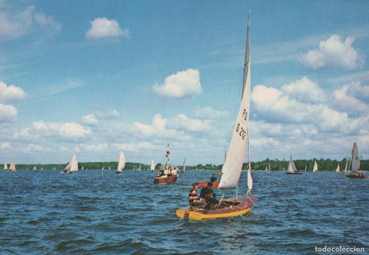 Postcards: Germany Berlin Havel River Sailing Regatta With Numerous Unposted *YAX428