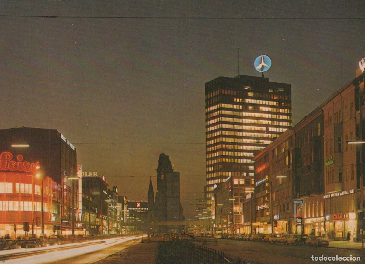 Cartoline: Germany Berlin Tauentzienstrasse Europa Center Kaiser Wilhelm Unposted *YAX430