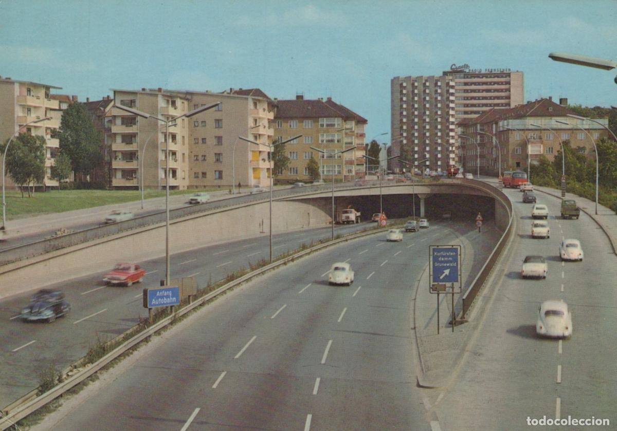 Postcards: Germany Berlin City Autobahn 1970s *YAX279