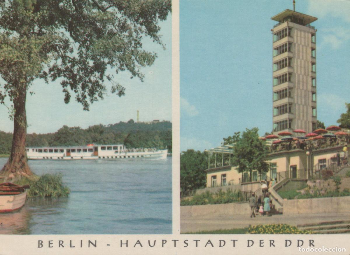 Cartes Postales: Germany Berlin Capital of the Gdr M&uuml;ggelturm Tower and White Fleet On *YAX283