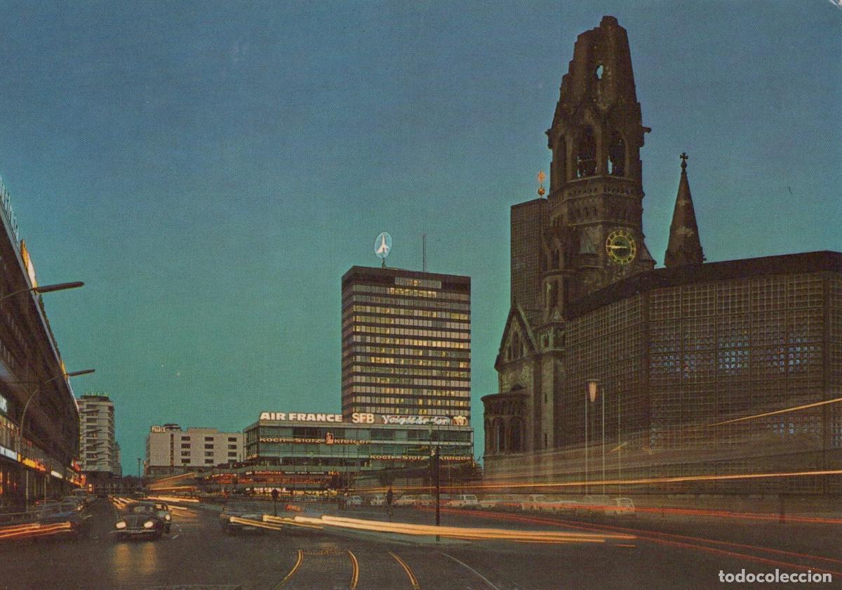 Cartes Postales: Germany Berlin Europacenter At Night With Kaiser Wilhelm Unposted *YAX452