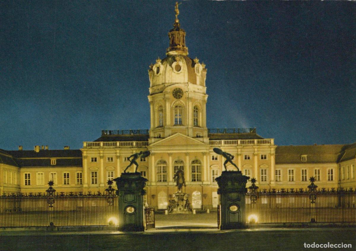 Cartes Postales: Germany Berlin Charlottenburg Palace At Night Illuminated Unposted *YAX456