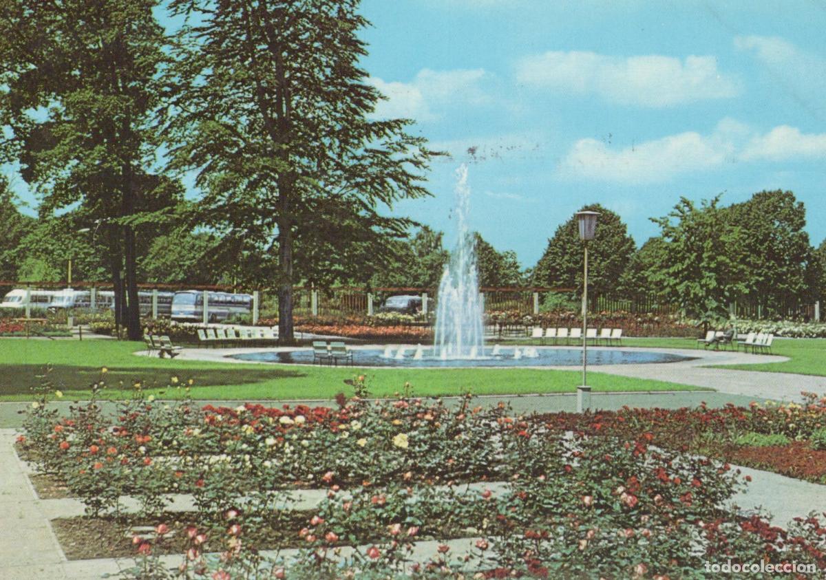 Cartes Postales: Germany Berlin Treptow Rosengarten Park Fountain Rose Garden East *YAX460