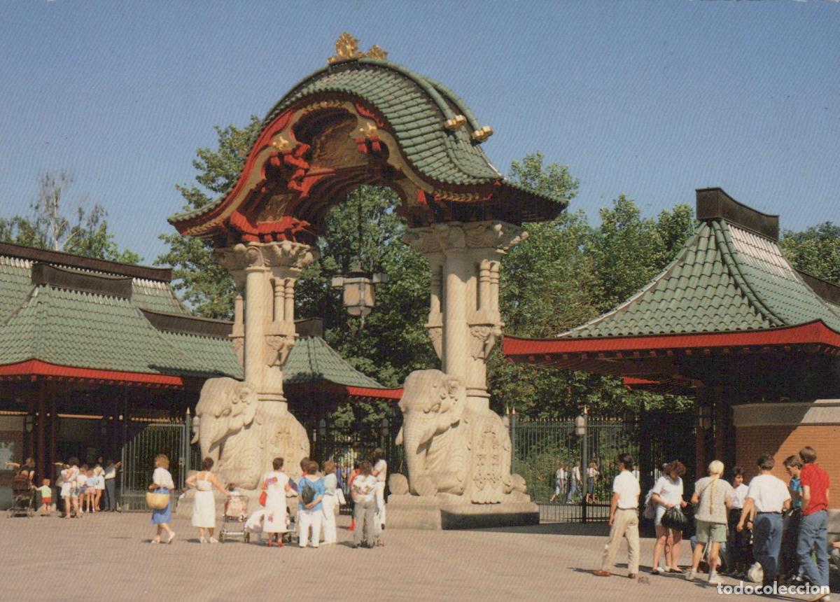 Postais: Germany Berlin Elefantentor Elephant Gate Zoo Architecture Unposted *YAX531