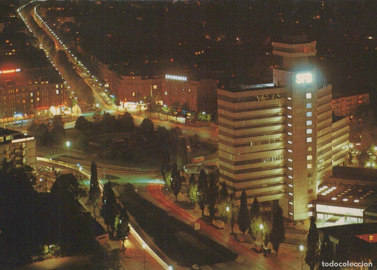 Postais: Germany Berlin Cityscape At Night With Illuminated Buildings Unposted *YAX333