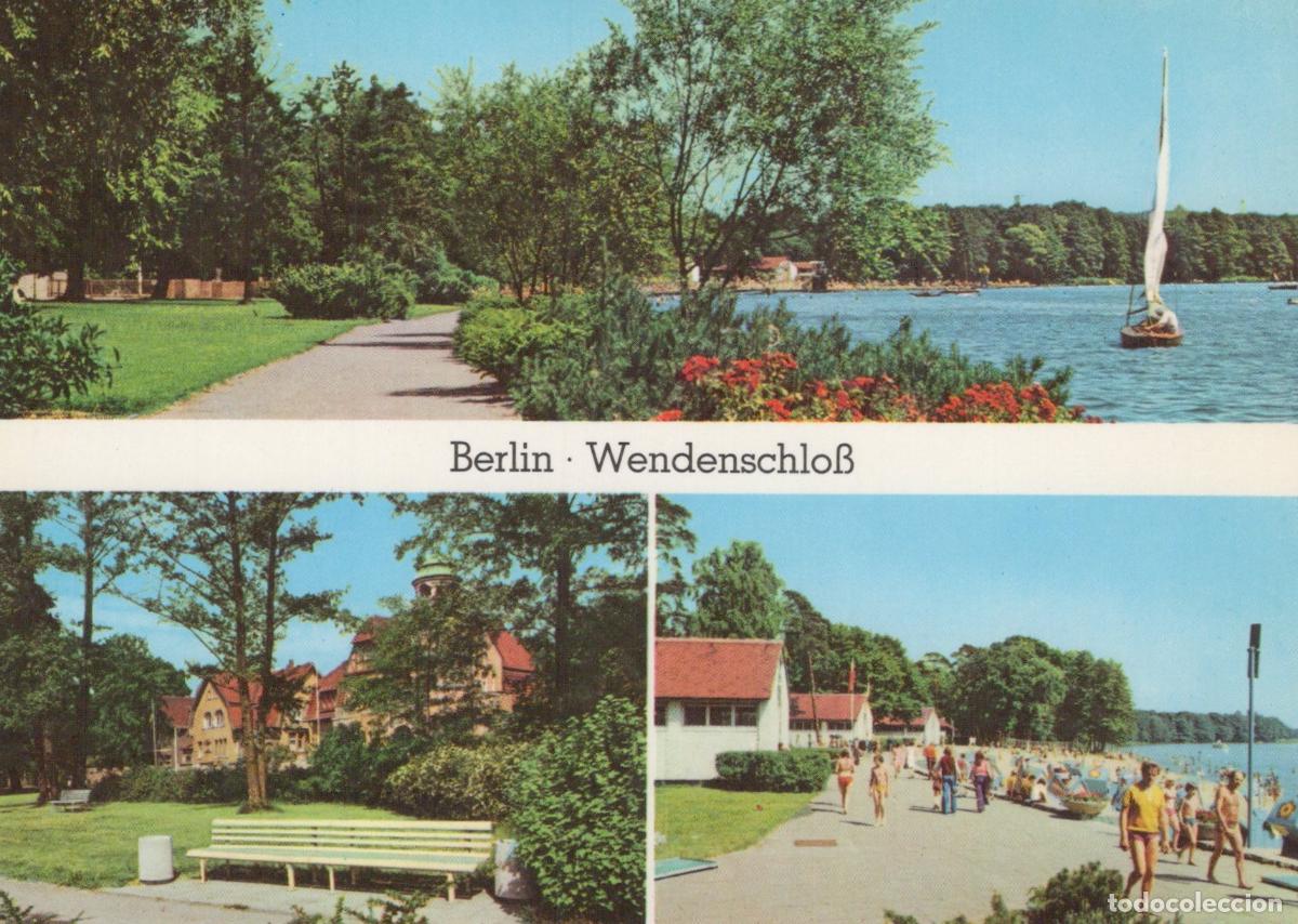 Postais: Germany Berlin Wendenschloss Promenade M&uuml;llhausen Ufer Unposted *YAX553