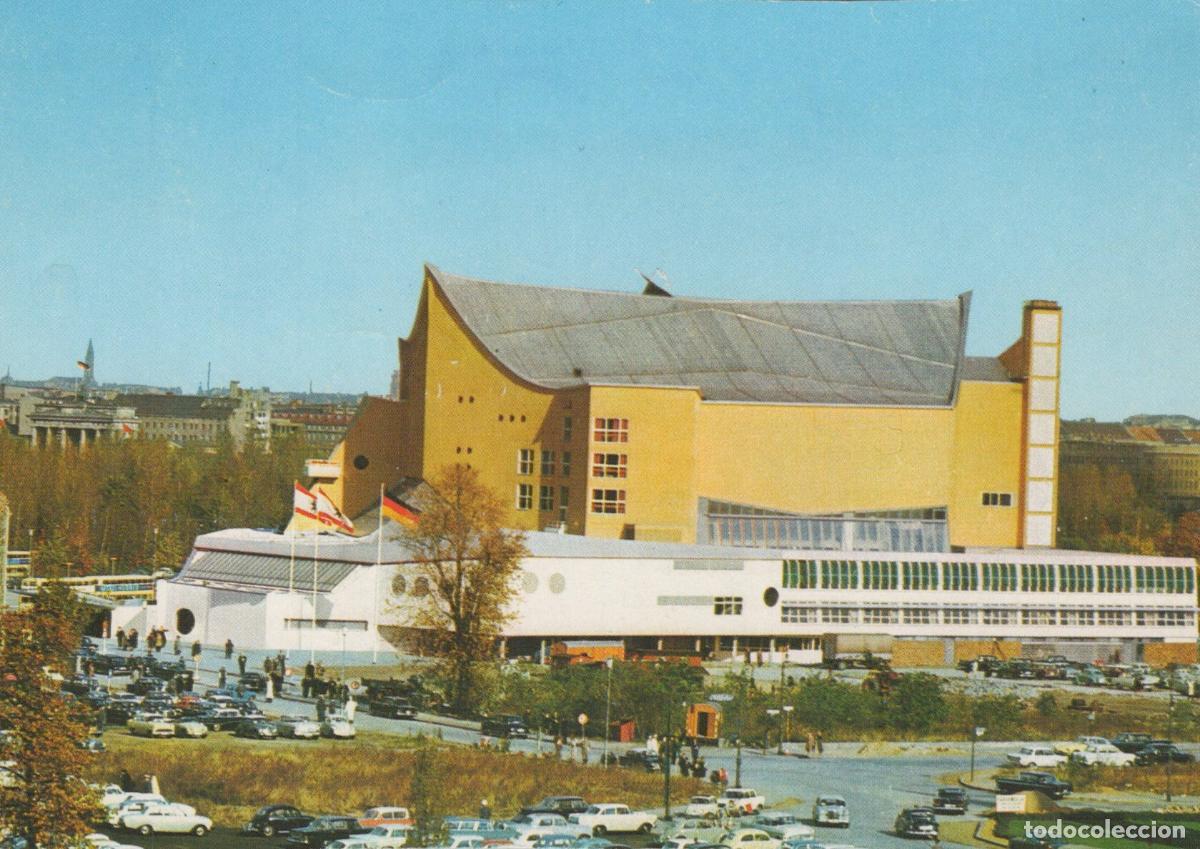 Postais: Germany Berlin Philharmonie Concert Hall 1970s Architecture *YAX557