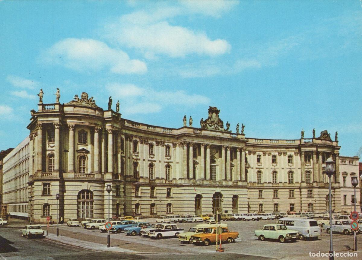 Postais: Germany Berlin Ddr Bebelplatz Commode Building Architecture Cars Street *YAX563
