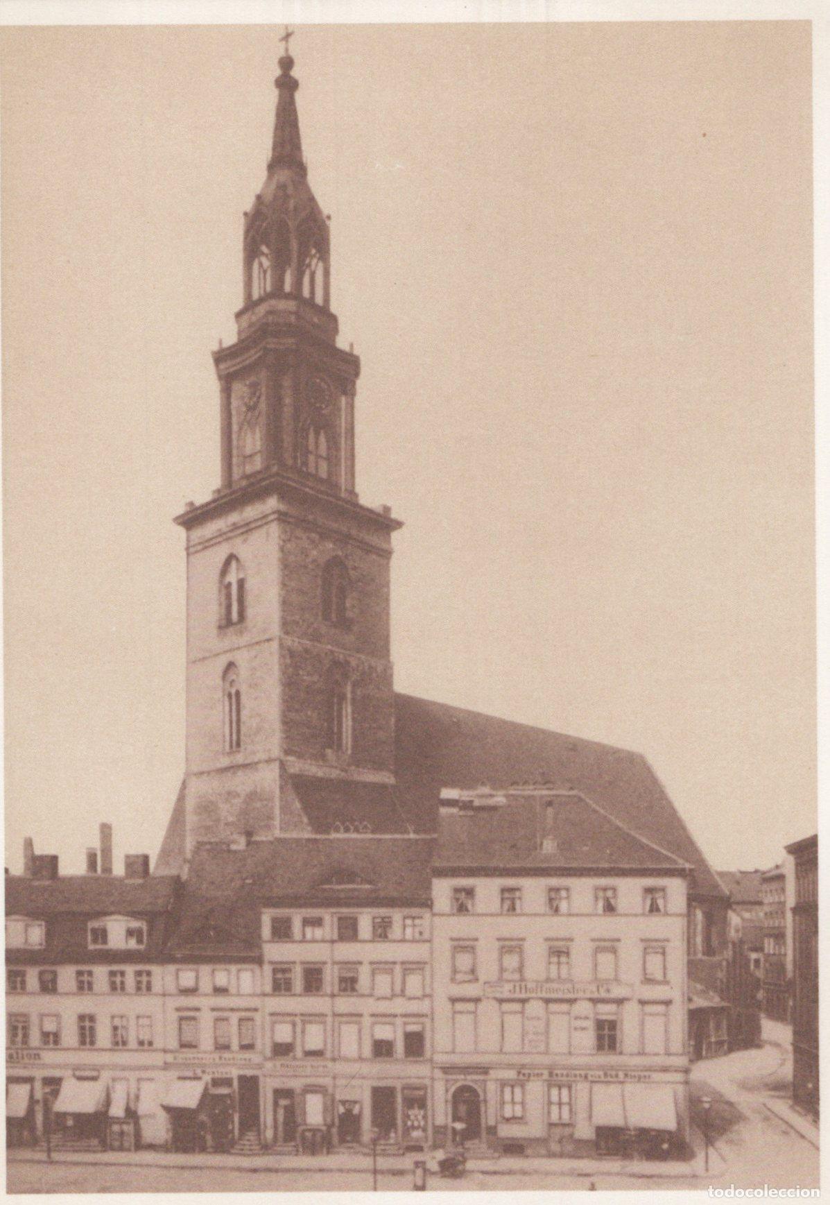 Postais: Germany Berlin St Marienkirche St Mary S Church With Unposted *YAX583