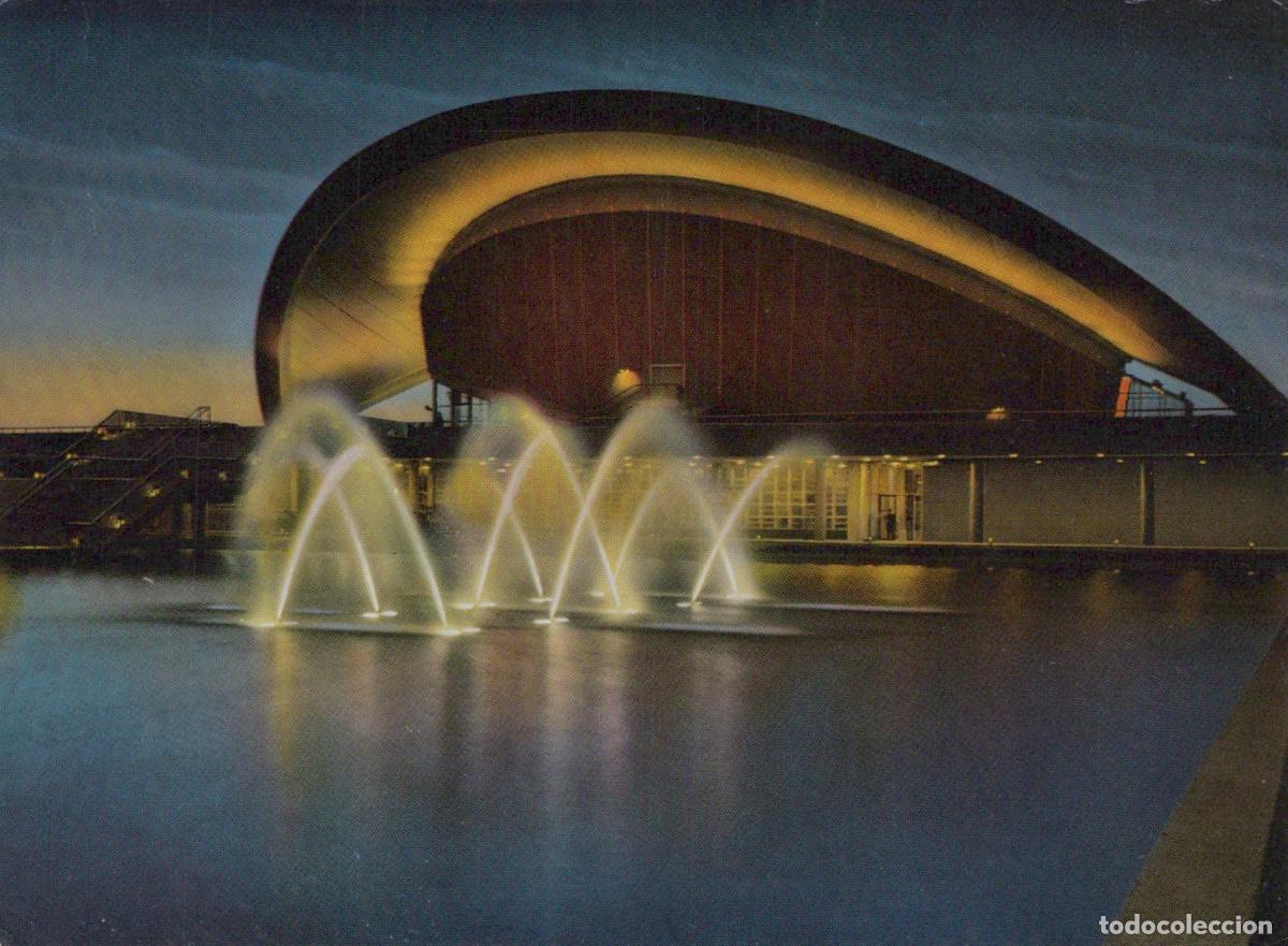 Postais: Germany Berlin Kongresshalle Congress Hall With Illuminated Fountains At *YAX375