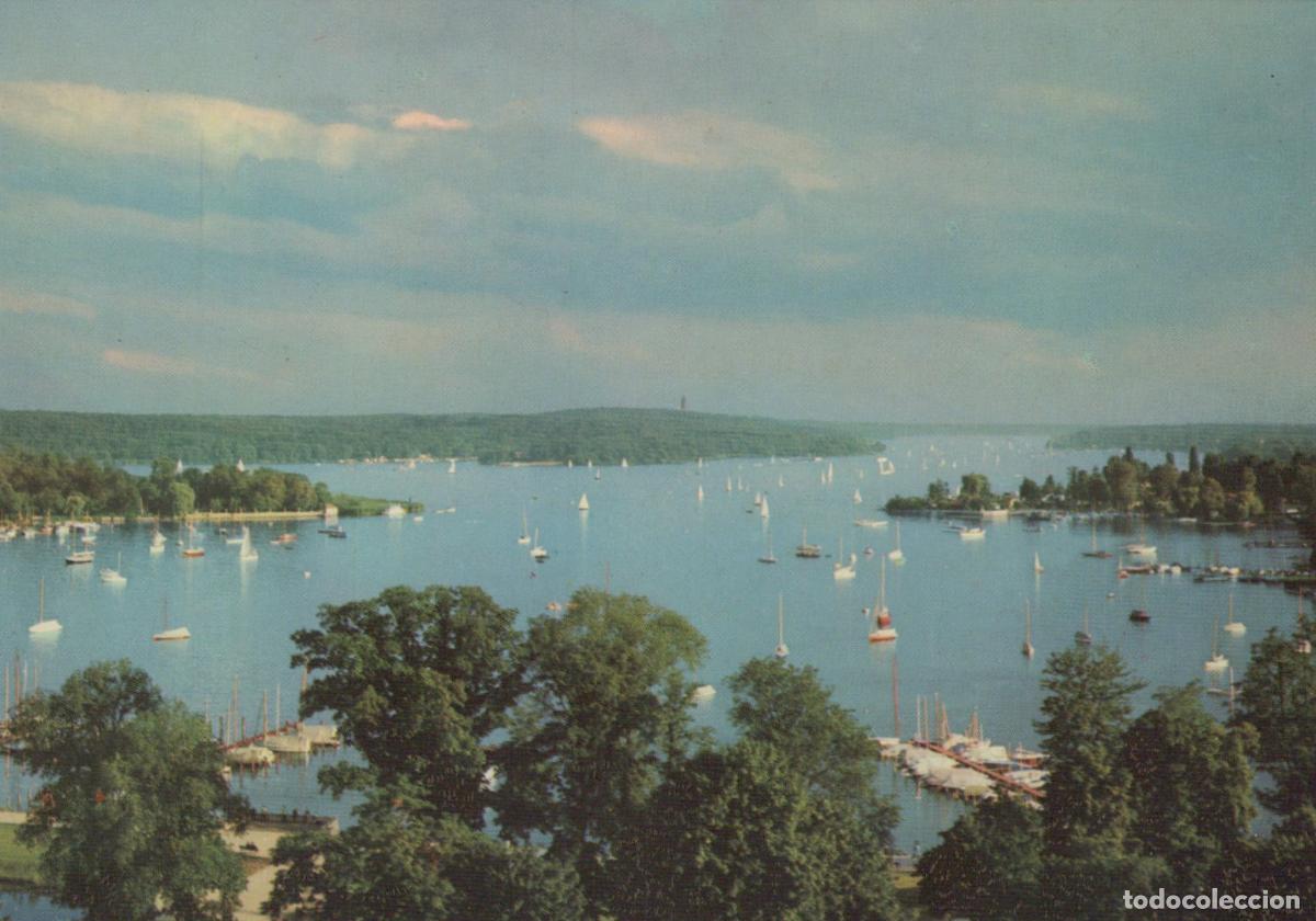Postais: Germany Berlin Havel River Panoramic View With Numerous Sailboats *YAX383